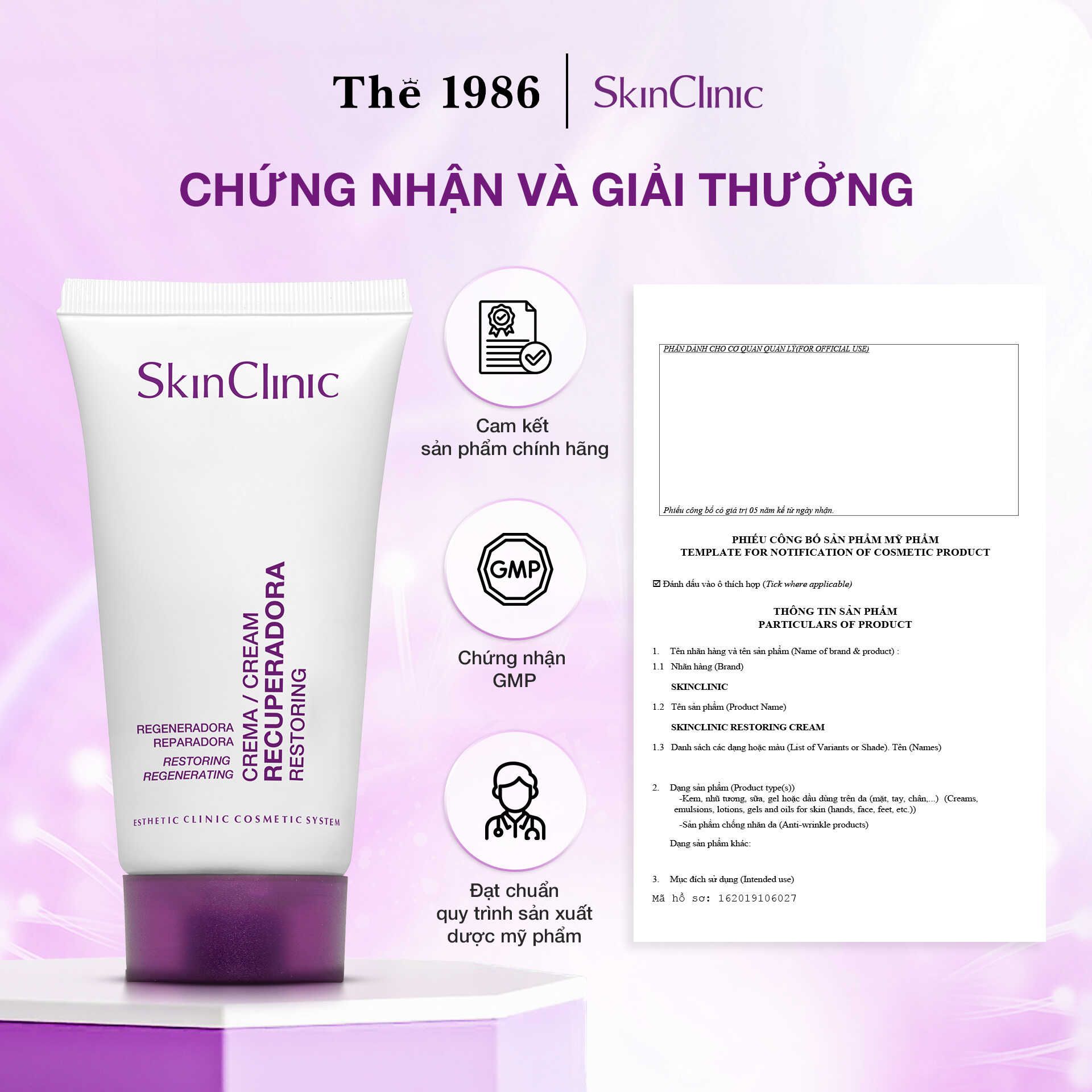  Dưỡng da SkinClinic Restoring Cream 
