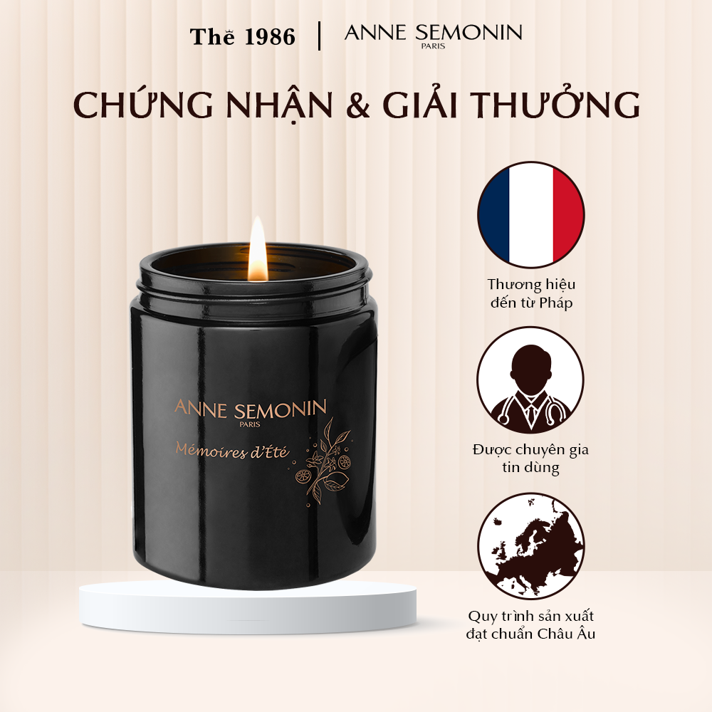  Nến thơm Anne Semonin Scented Candle 170 gram 