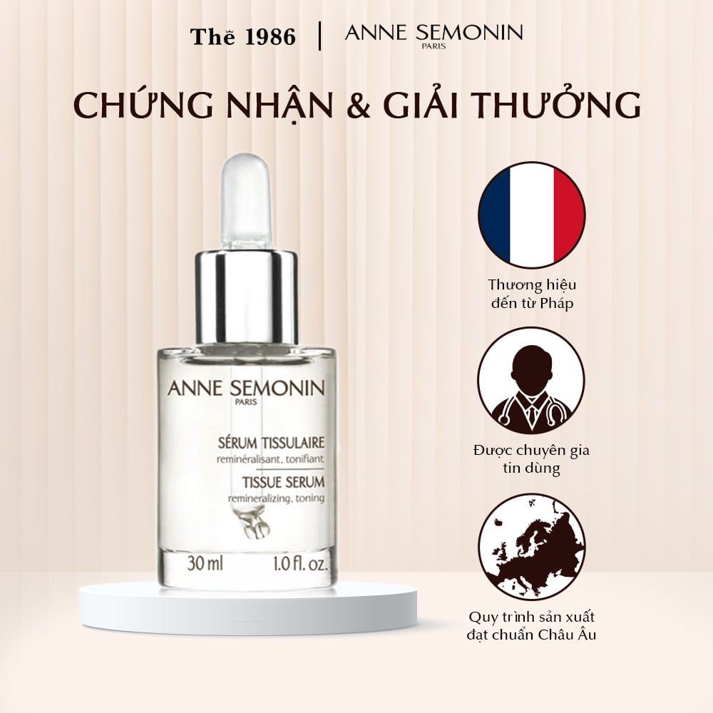  Serum cho da không đều màu Anne Semonin Tissue Serum 30ml 