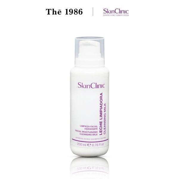 Sữa rửa mặt không tạo bọt Skinclinic Cleansing Milk