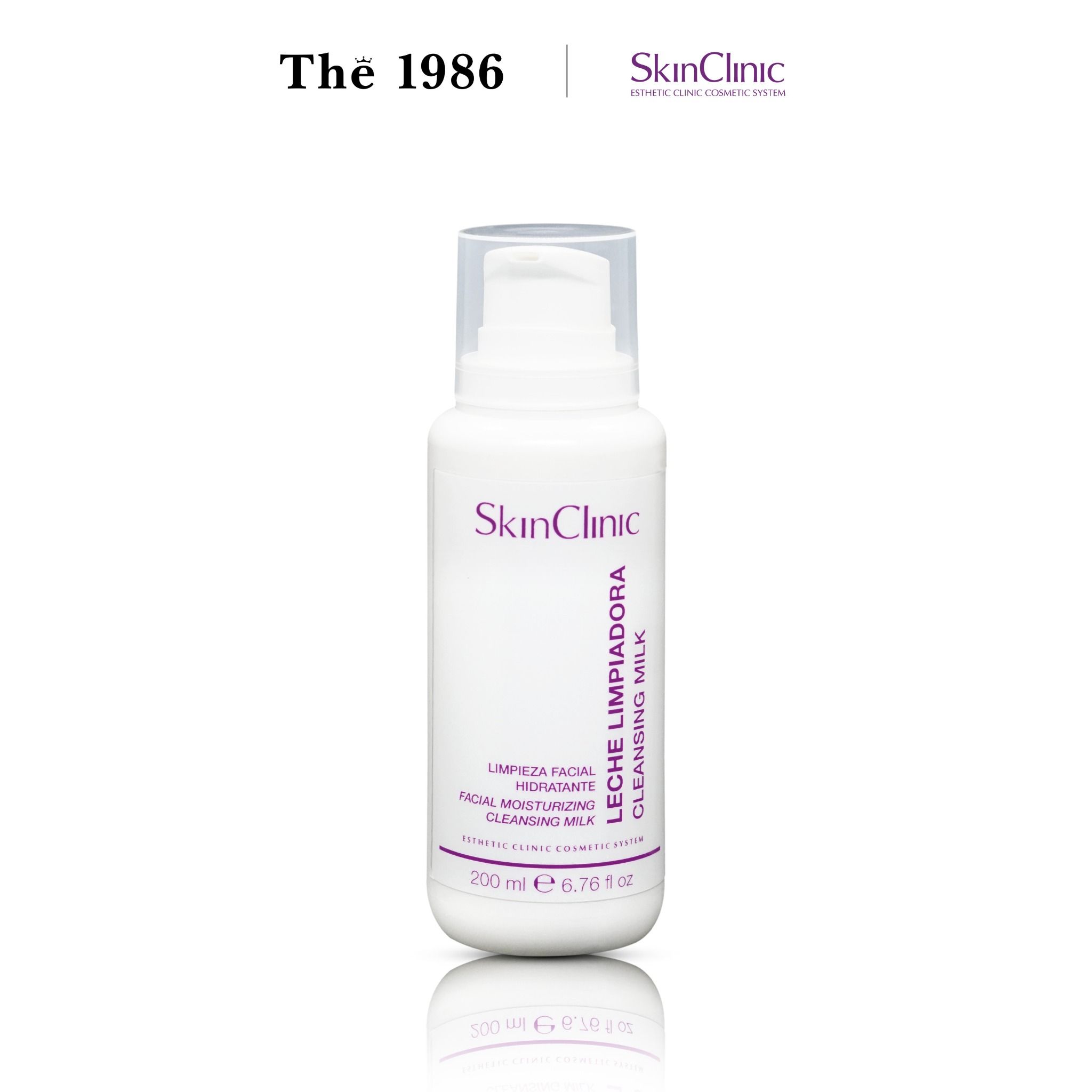  Sữa rửa mặt không tạo bọt Skinclinic Cleansing Milk 