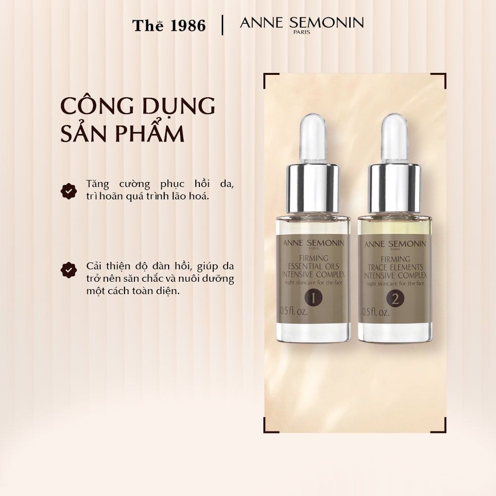  Phức hợp săn chắc da Anne Semonin Firming Intensive Complex 2x15ml 