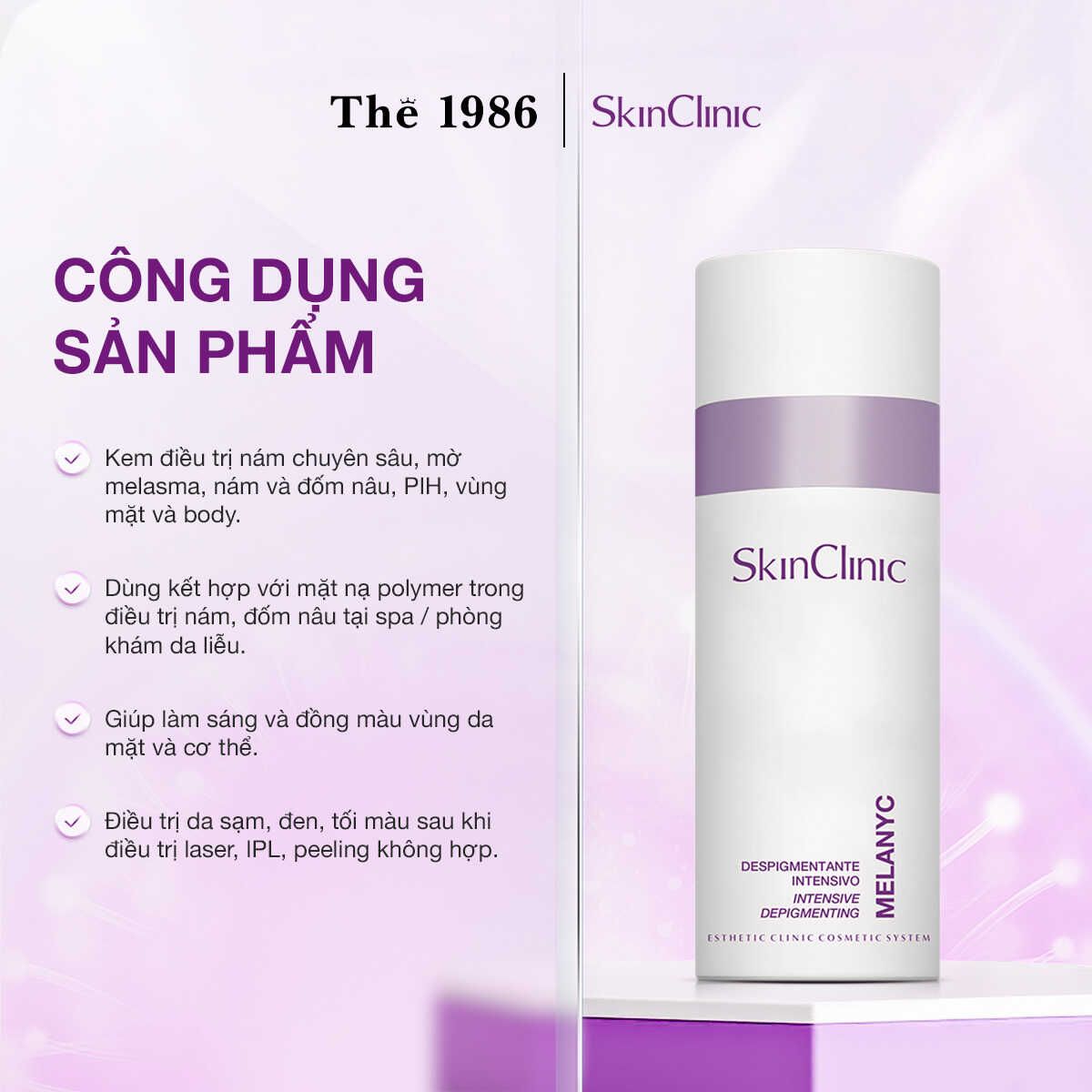  MELANYC - KEM ĐẶC TRỊ CHO DA NÁM NẶNG 