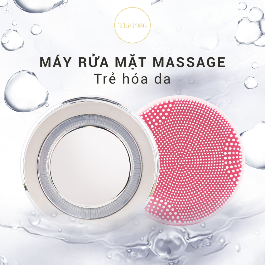  Máy Rửa Mặt Massage, Nâng Cơ, Trẻ Hóa Da, Làm Sạch Sâu, Tái Tạo Da Honest 