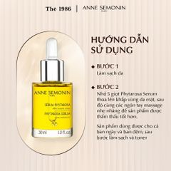 Hướng dẫn sử dụng Anne Semonin Phytarosa Serum