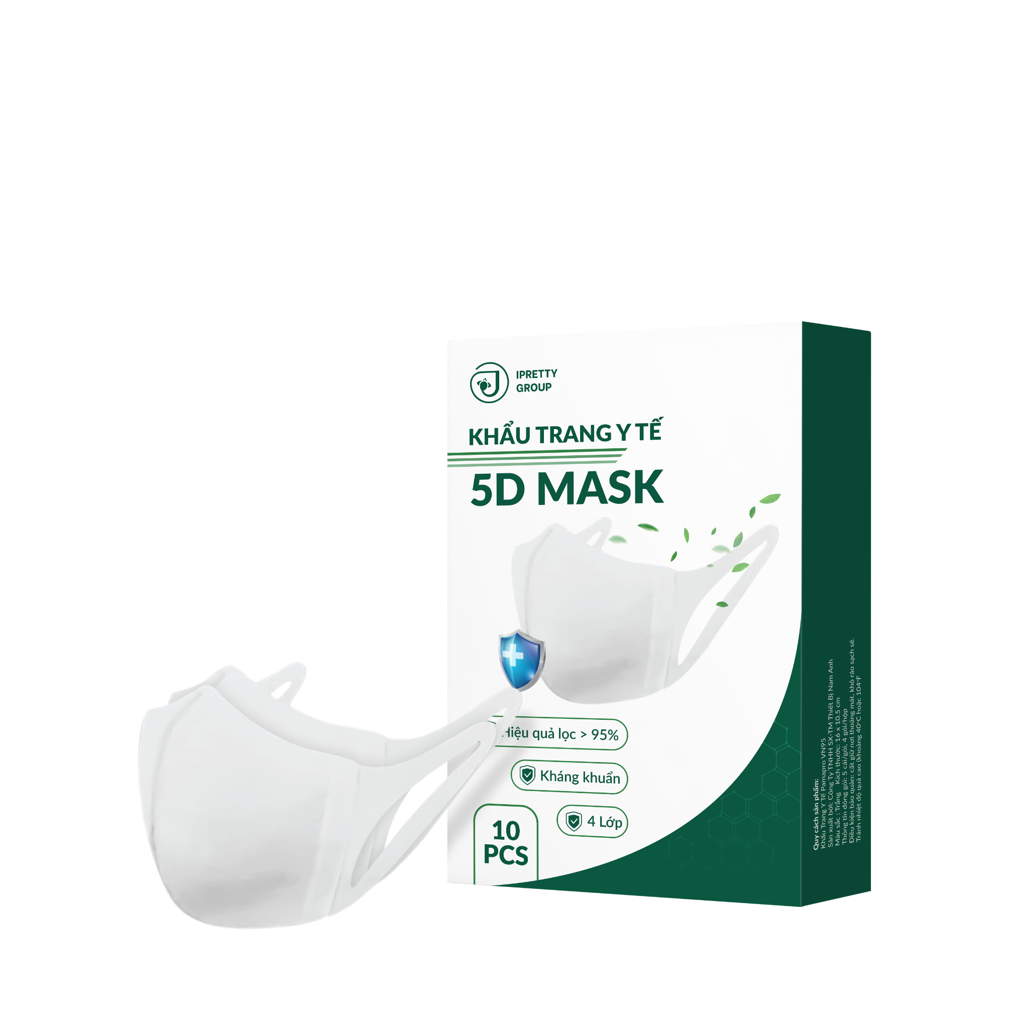  Khẩu Trang 5D Mask Cao Cấp 