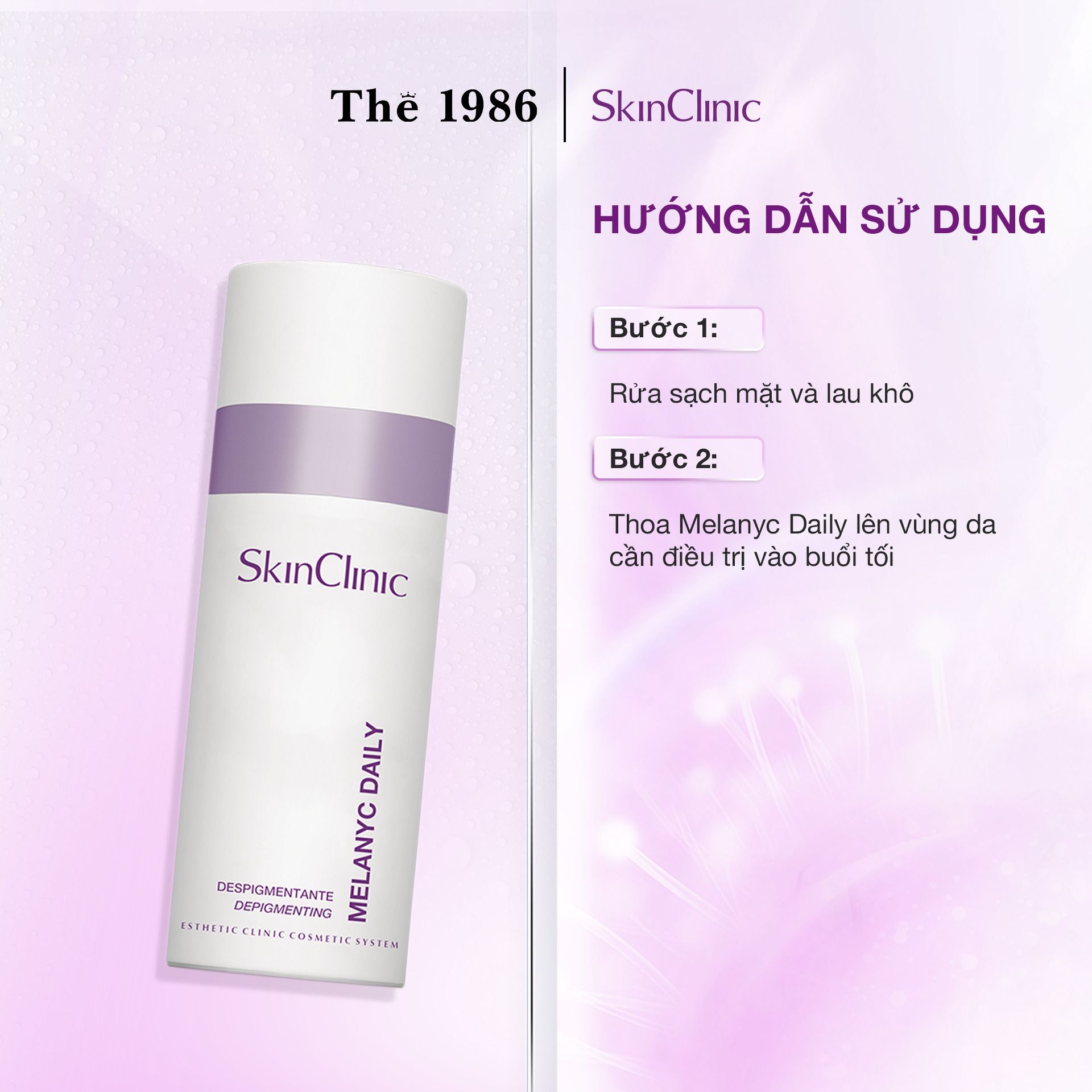  MELANYC DAILY - KEM ĐIỀU TRỊ NÁM CÓ THỂ SỬ DỤNG HÀNG NGÀY 