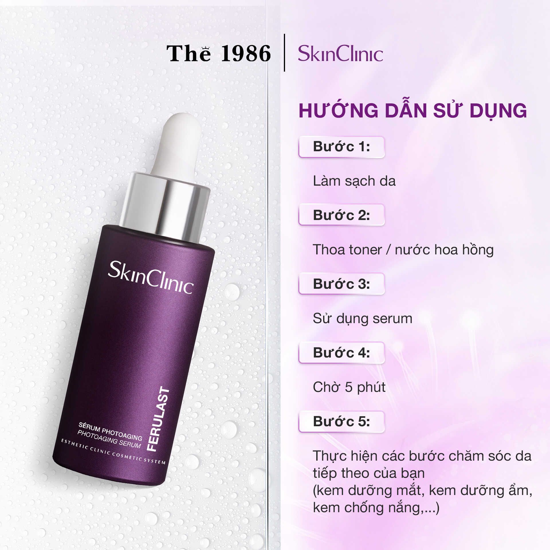  Serum Phục Hồi Chống Lão Hoá Skinclinic Ferulast 30ml 