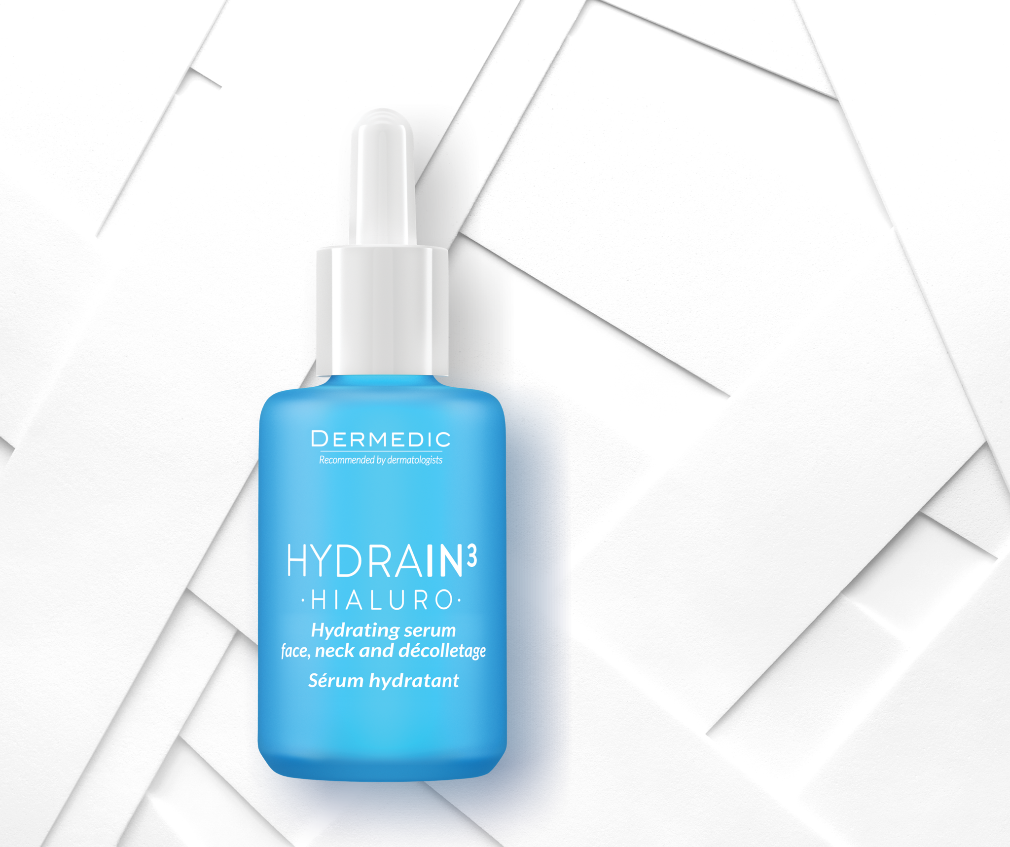  Serum cấp nước dành cho da khô HYDRAIN3 HIALURO Hydrating Serum For Face Neck And Decolltage 30ml 