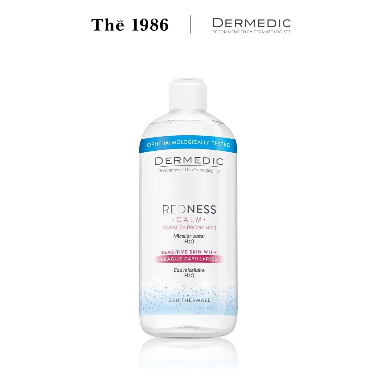  Nước tẩy trang, rửa mặt dành cho da nhạy cảm, mẩn đỏ Dermedic Redness Micellar water 500ml 