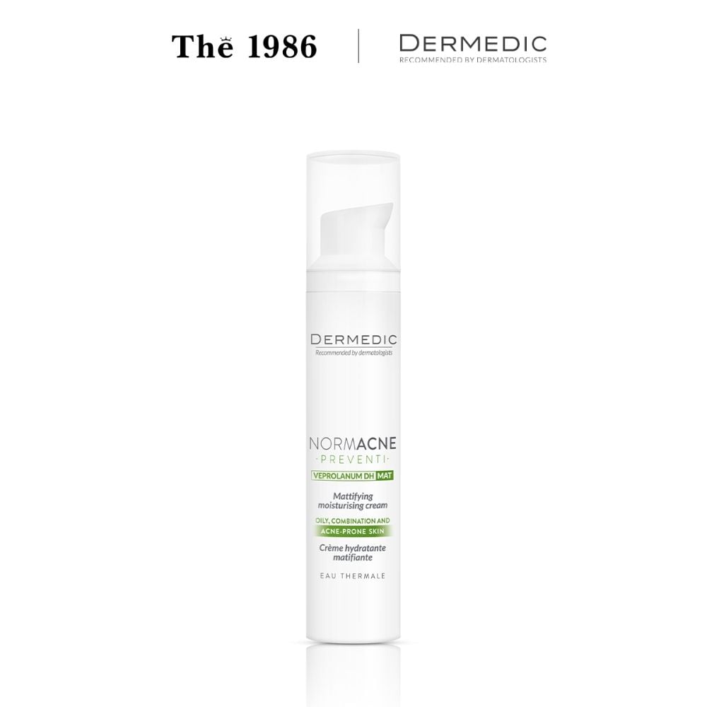  Kem Dưỡng Ẩm Ban Ngày Kiềm Dầu Giảm Mụn Normacne Mattifying Moisturising Cream 40ml 