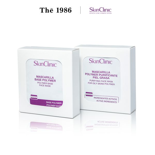 Mạt nạ bột SkinClinic Purifying Face Mask For Oily Skins Polymer 1 set
