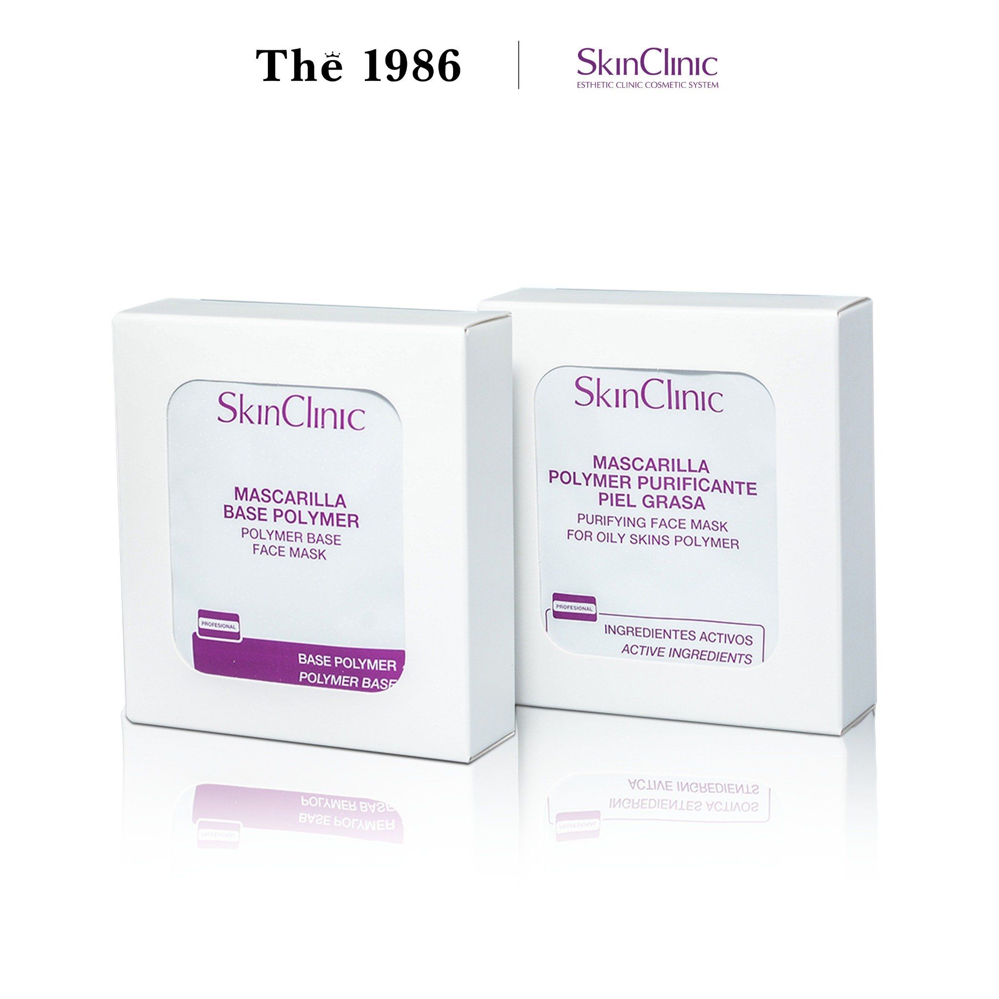  Mạt nạ bột SkinClinic Purifying Face Mask For Oily Skins Polymer 1 set 