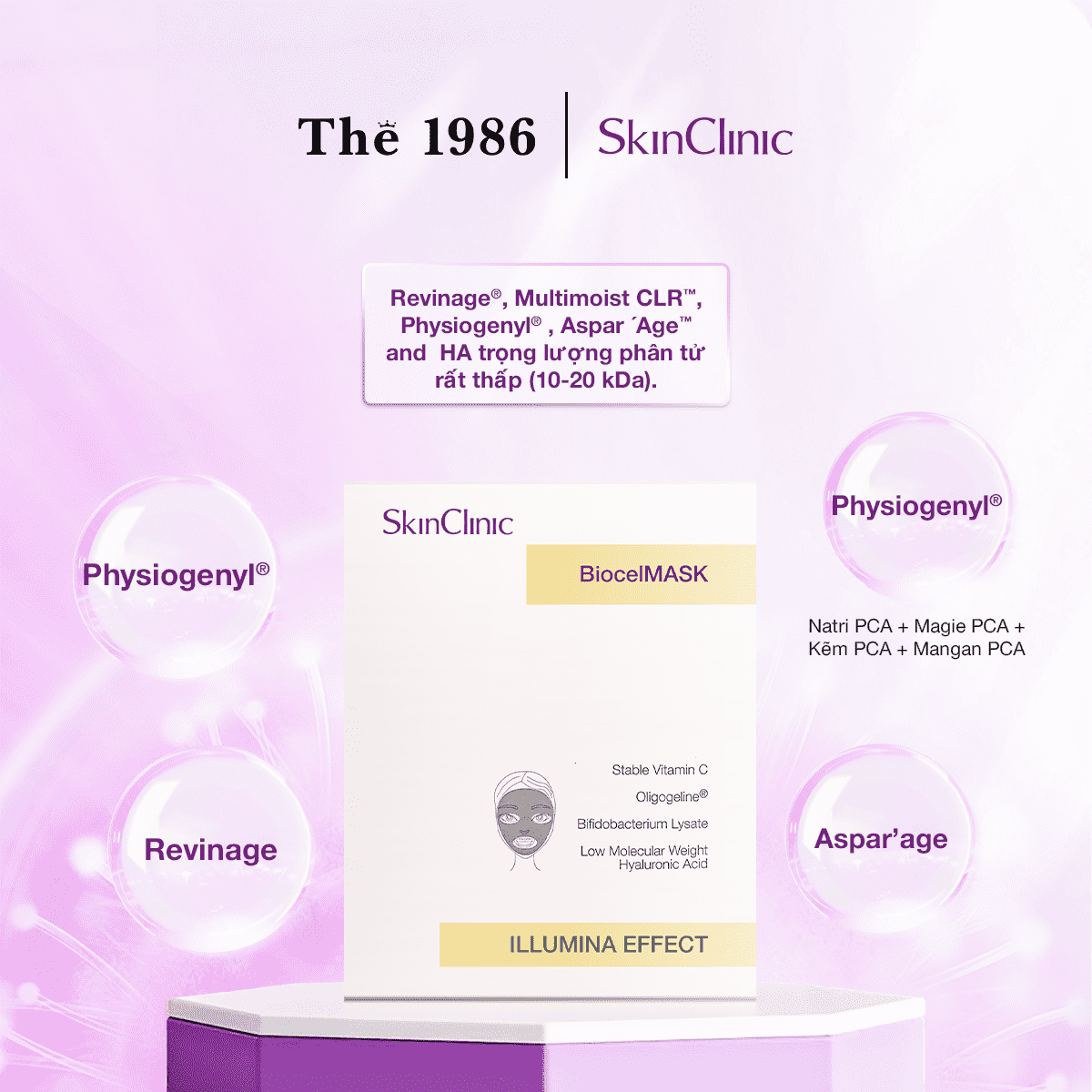  Mặt nạ Skinclinic Biocelmask Antiaging Effect 