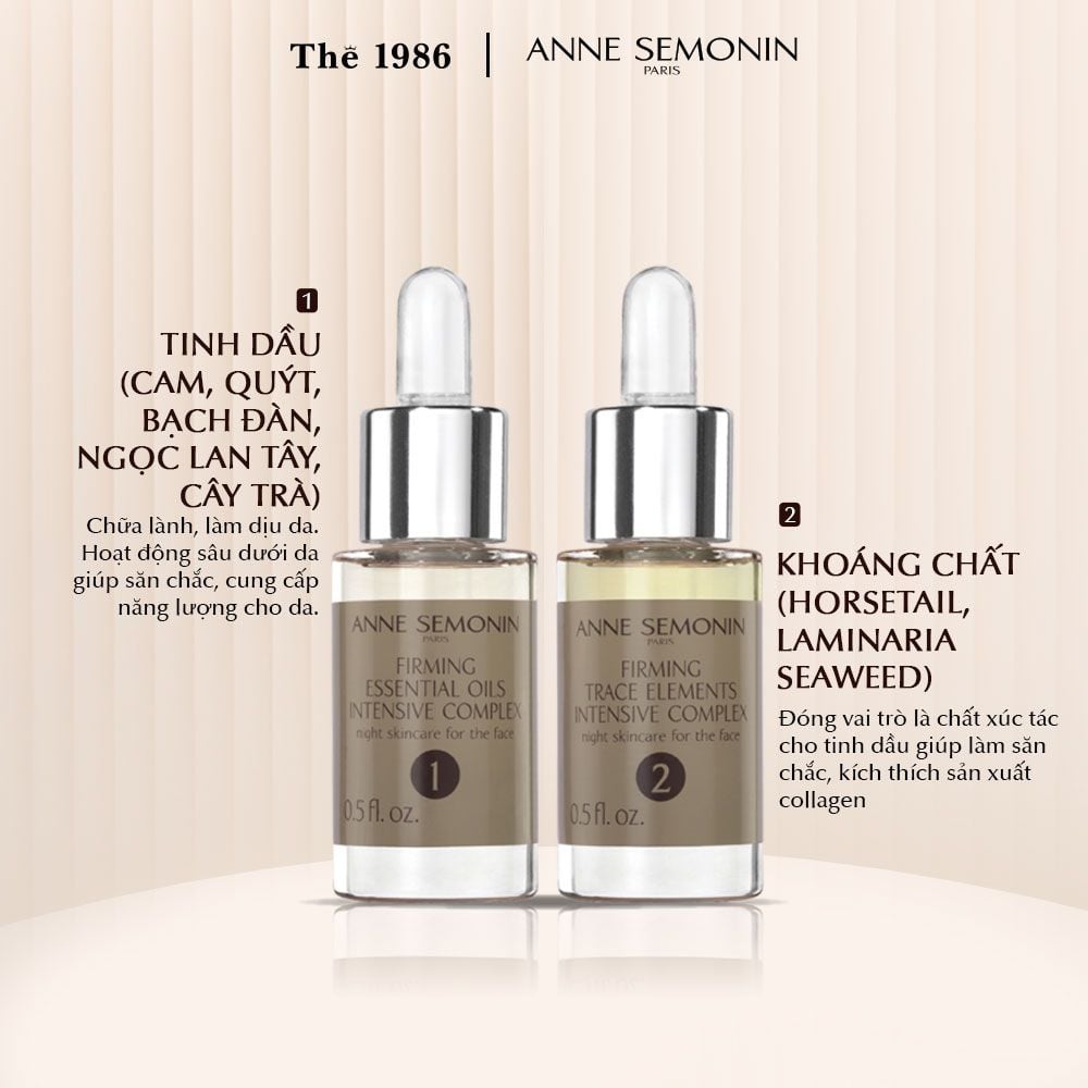  Phức hợp săn chắc da Anne Semonin Firming Intensive Complex 2x15ml 