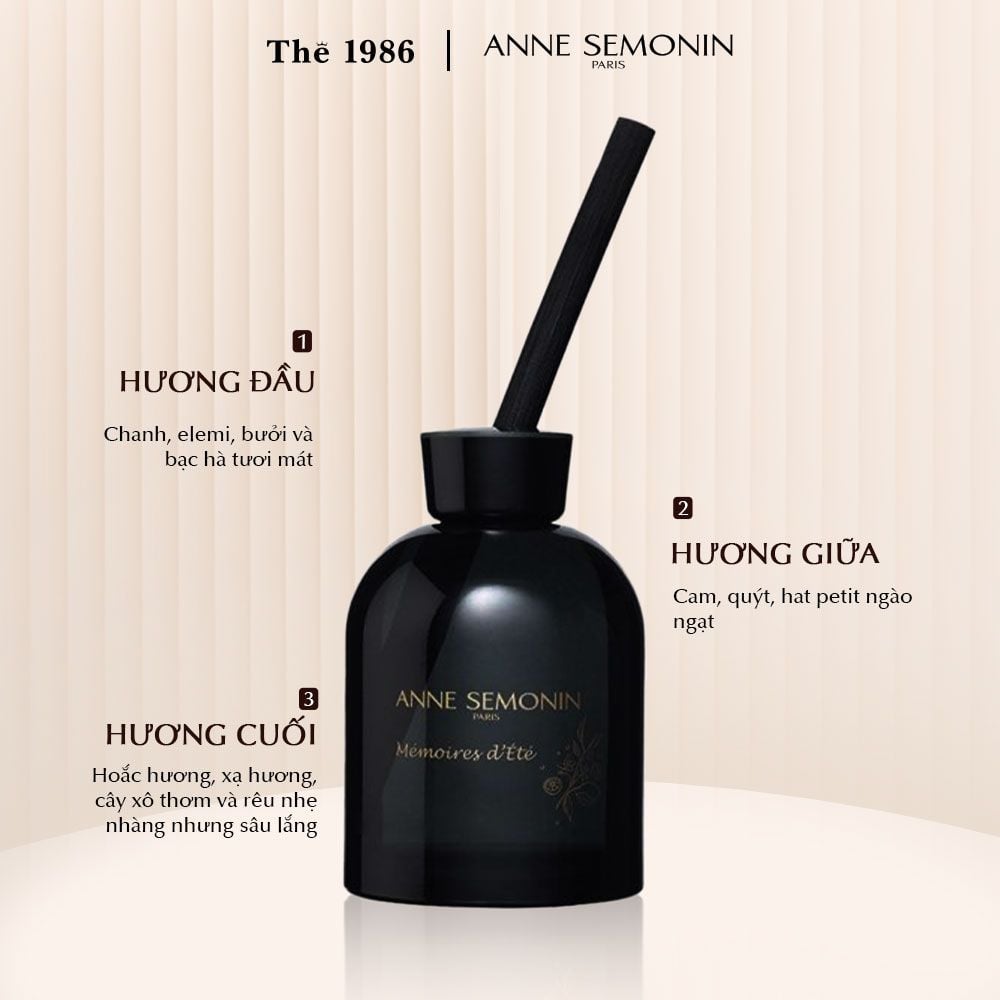  Tinh dầu xịt xe hơi, xịt phòng Anne Semonin Home Spray 100ml 