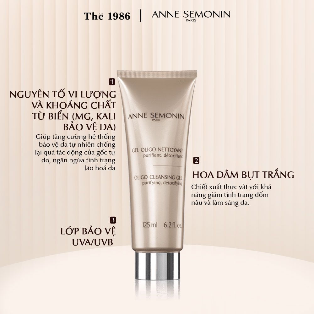  Gel rửa mặt Oligo Cleansing Gel 125ml 