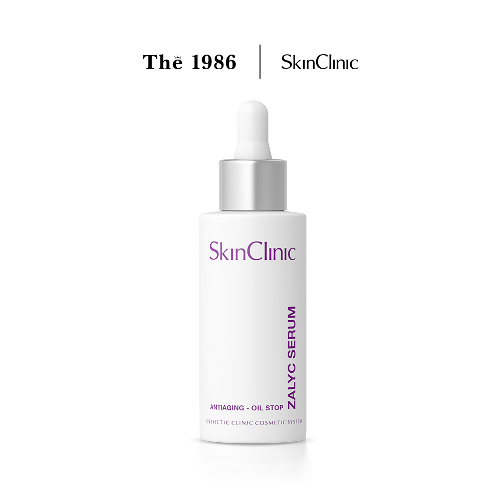  Serum chống lão hóa, giúp điều tiết bã nhờn cho da dầu, da mụn Skinclinic ZALYC SERUM 30ML 