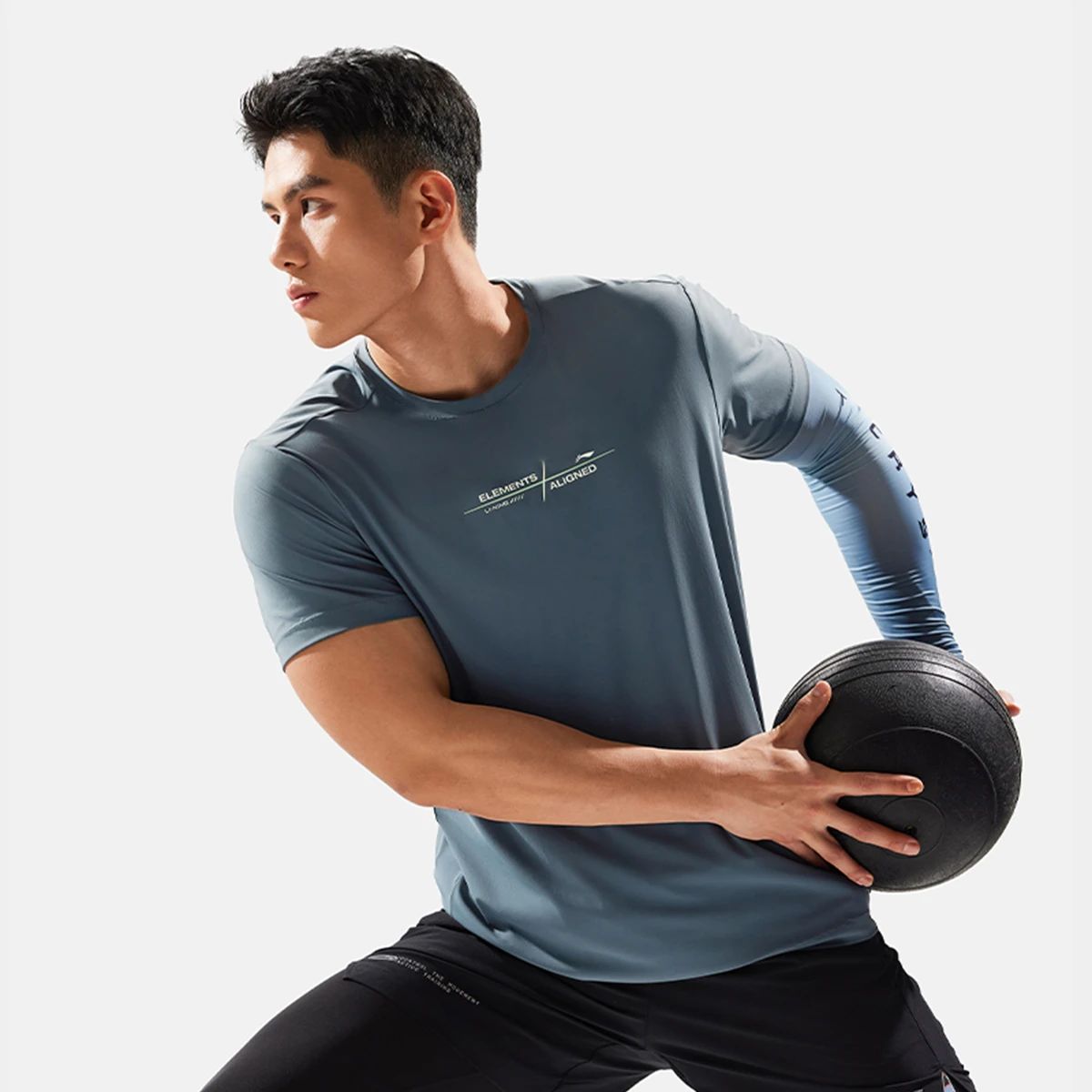 Áo T-shirt Li-Ning Nam ATSU063-5V