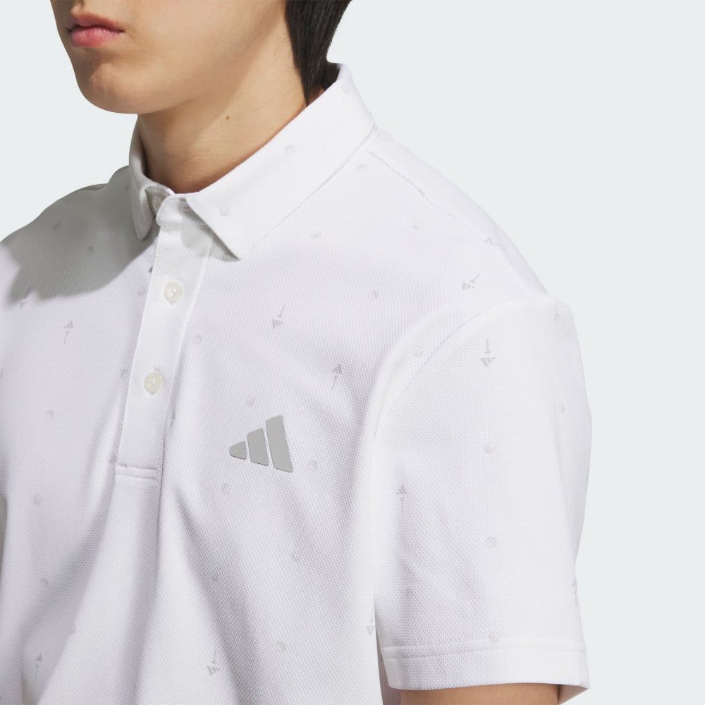 Áo Polo golf adidas Monogram Nam - JE7146