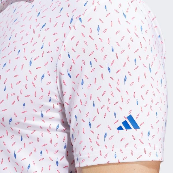 Áo polo golf adidas hoạ tiết Ultimate365 Nam  IL0553