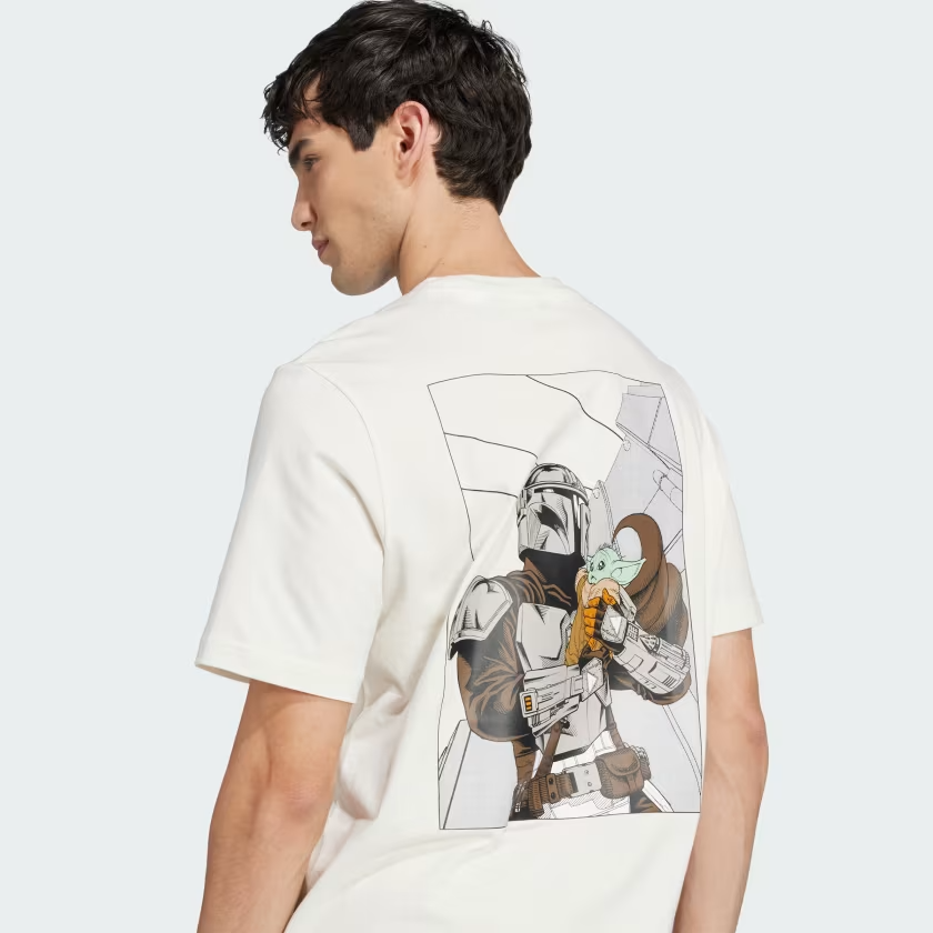 Áo T-shirt adidas x Star Wars™ The Mandalorian Nam - JI5715