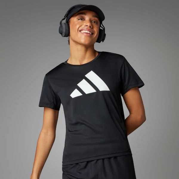 Áo T-shirt RUN IT TEE adidas Nữ IL7227