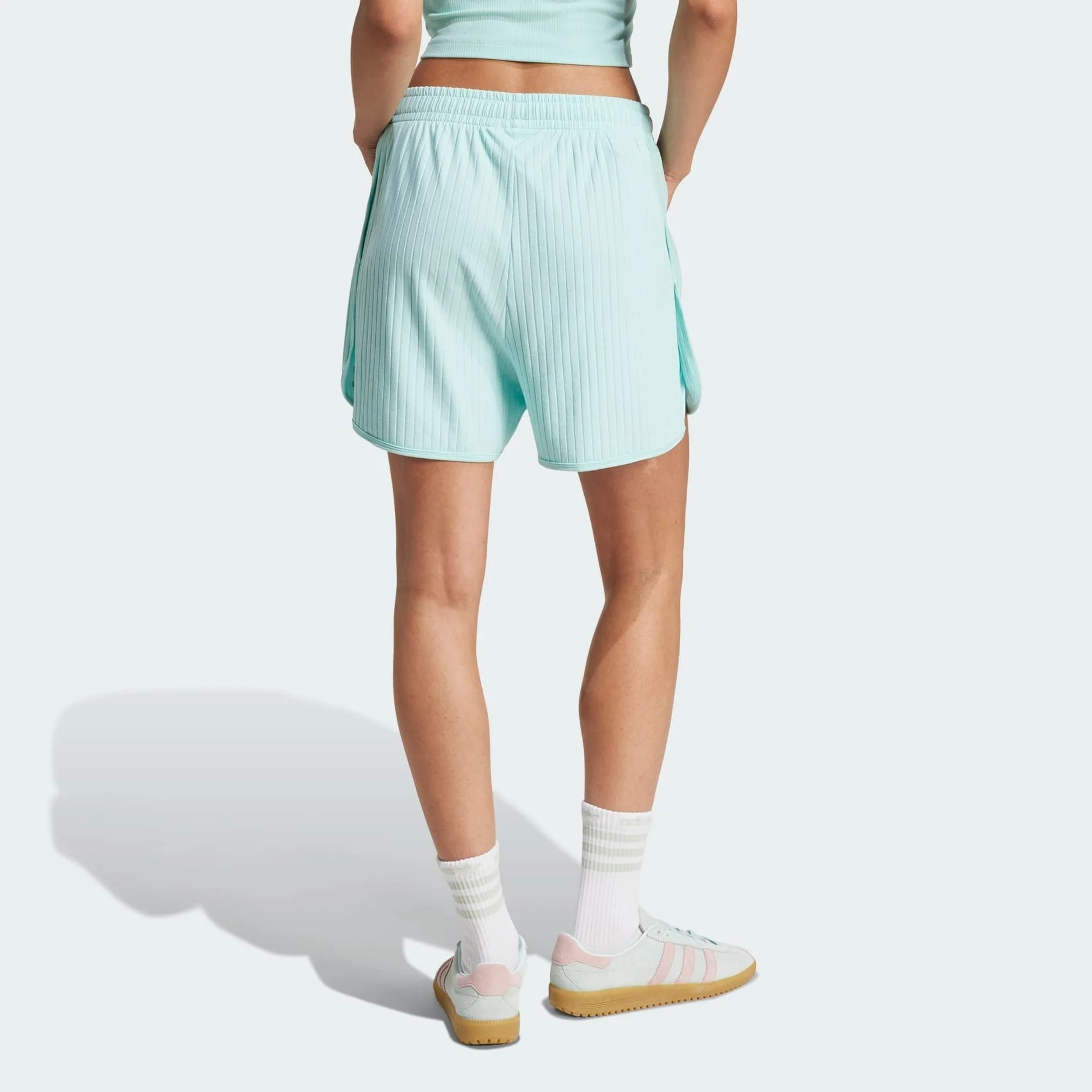 Quần short adidas Essentials Wide Rib Sprinter Nữ - JD5163