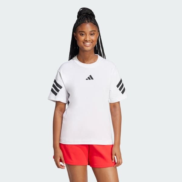Áo T-shirt adidas Fi 3S Tee Nữ - JE0238
