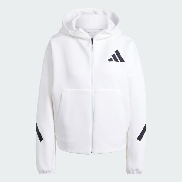 Áo Hoodie Khóa Kéo Dọc Thân adidas Z.N.E adidas Nữ JE7849