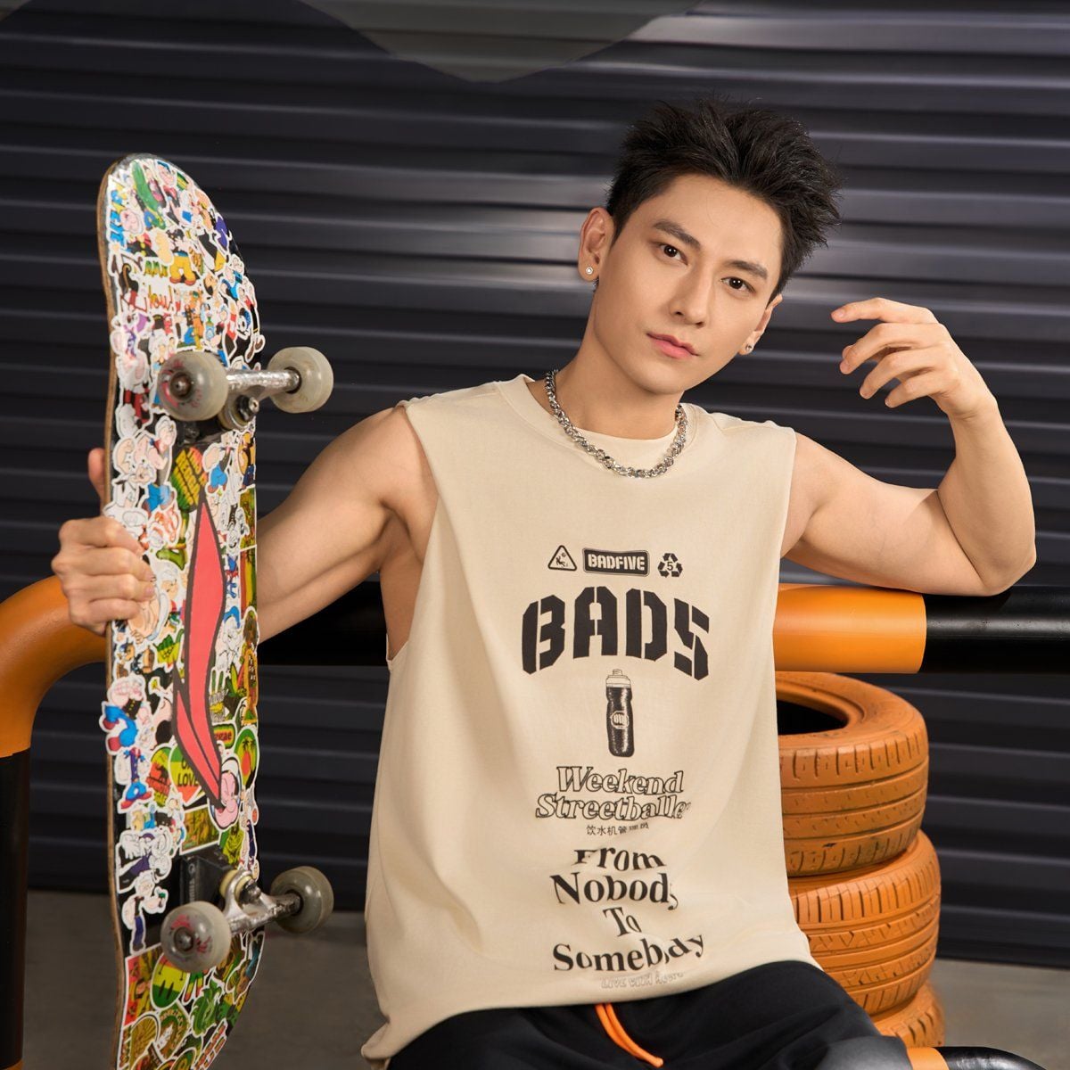 Áo ba lỗ Nam AVSV013-1V