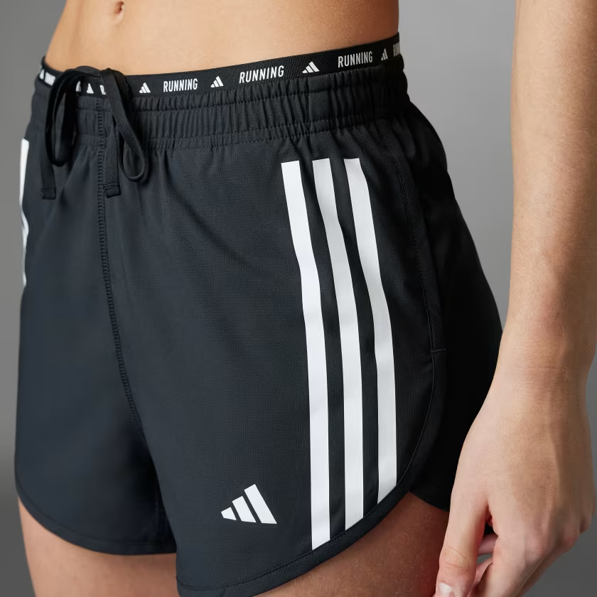 Quần short chạy bộ adidas Own the Run 3 sọc Nữ - IK5018