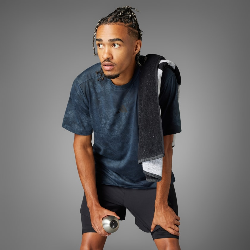 Áo T-shirt tập luyện adidas Power Graphic Nam - JP3340