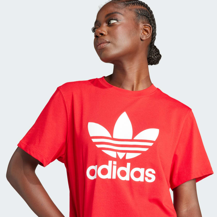 Áo T-shirt adidas Adicolor Boxy Ba Lá Nữ - IM6930