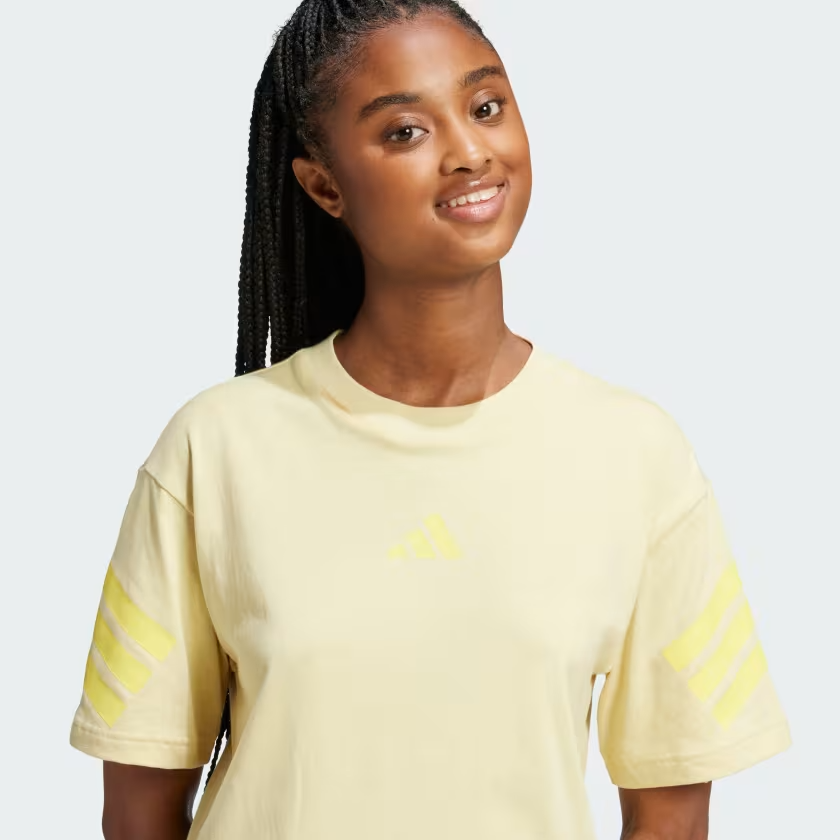 Áo T-shirt adidas Future Icons 3 sọc Nữ - JE3712