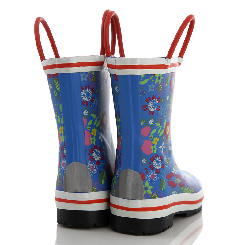  Ủng cao su hình hoa - Flower Rubber rainboots for kid - SB022 