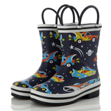  Ủng cao su hình vũ trụ - Rubber rainboots for Kid - SB025 