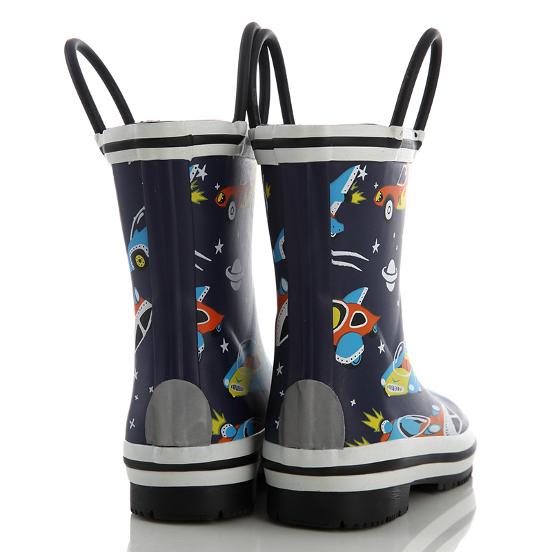  Ủng cao su hình vũ trụ - Rubber rainboots for Kid - SB025 