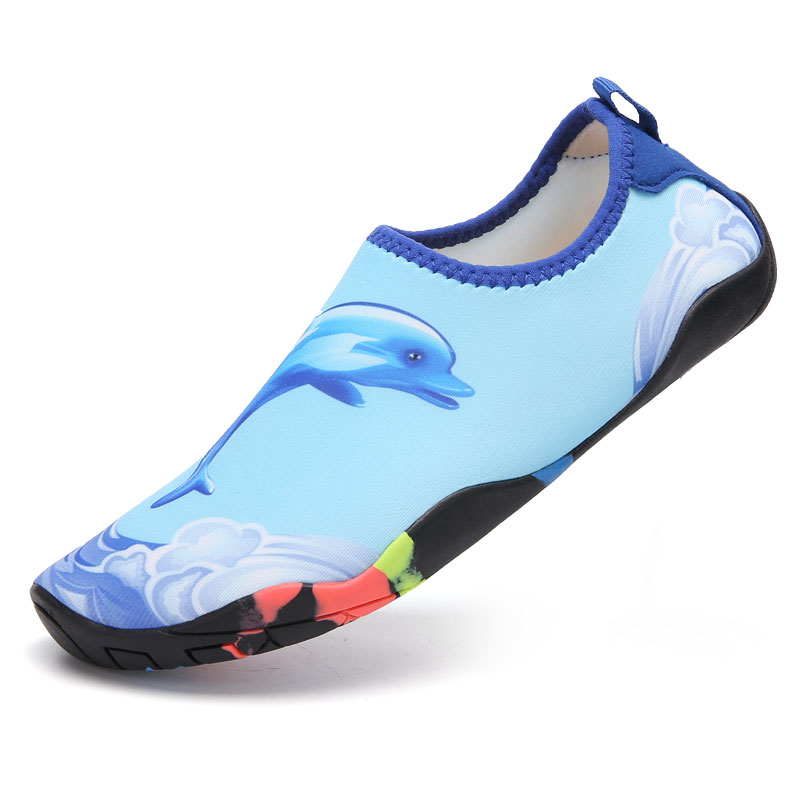  Giày đi biển trẻ em đế cau su chống trượt - Kid water beach shoes - SK050-05 