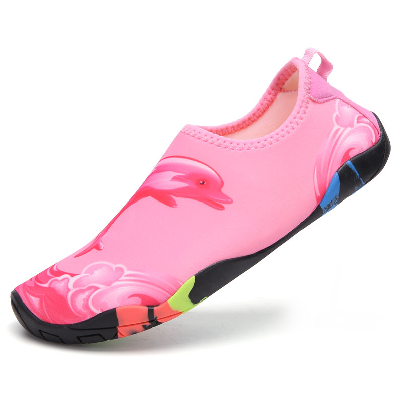  Giày đi biển cá heo hồng, đủ size cho cả nhà - Adult beach shoes - SA050-06 