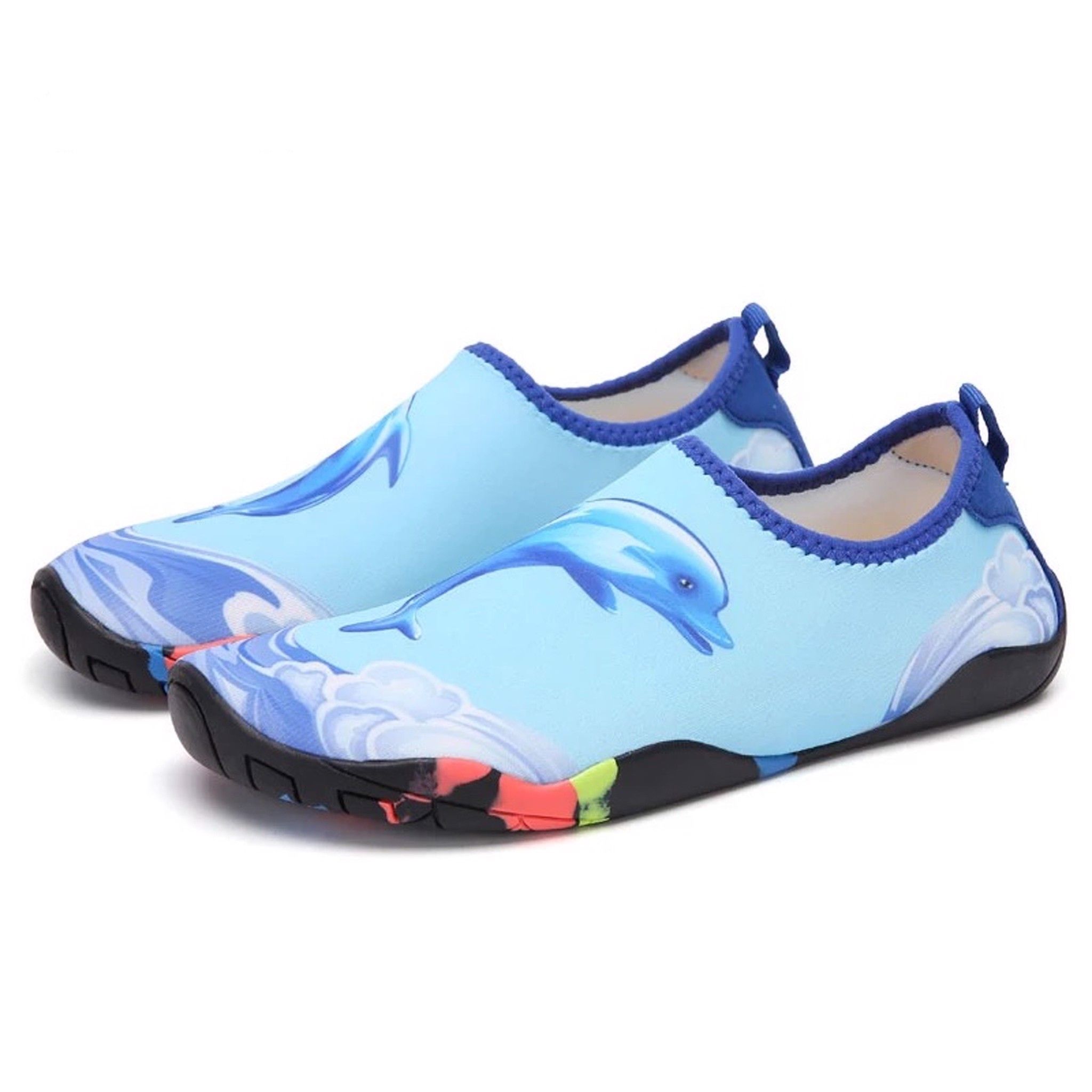  Giày đi biển trẻ em đế cau su chống trượt - Kid water beach shoes - SK050-05 