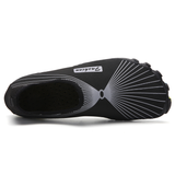  Giày đi biển họa tiết lưới nhện nền đen - Adult water beach shoes - SA052 