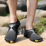  Giày đi biển họa tiết lưới nhện nền đen - Adult water beach shoes - SA052 