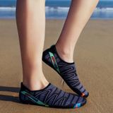  Giày đi biển họa tiết trắng đen - Adult Aqua shoes - SA023-02 
