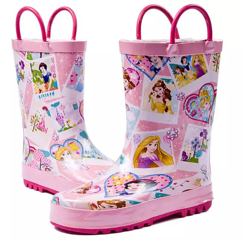  Ủng cao su hình công chúa - Rubber boots for children - SB007 