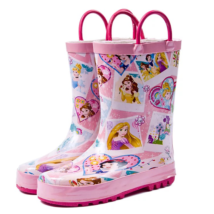  Ủng cao su hình công chúa - Rubber boots for children - SB007 