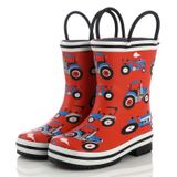  Ủng cao su hình xe kéo - Rubber rainboots for kid - SB020 