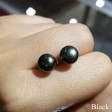  Bông tai ngọc trai size 8mm 