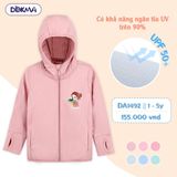  Áo khoác chống nắng mềm mát cho bé từ 1 đến 5 tuổi K11 _ Beekids 