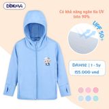  Áo khoác chống nắng mềm mát cho bé từ 1 đến 5 tuổi K11 _ Beekids 